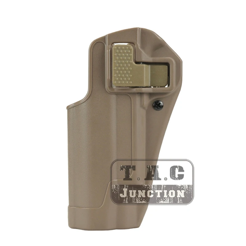 

Tactical Serpa CQC Left Hand Pistol Holster Concealment Quick Holster Case w/ Jacket Slot Duty Belt Loop For Colt 1911 M1911