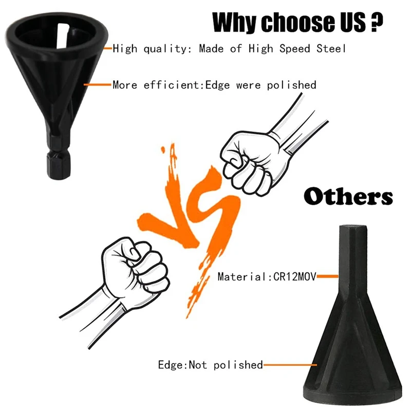 HSS инструмент для снятия заусенцев с внешней фаски Высокоскоростная сталь