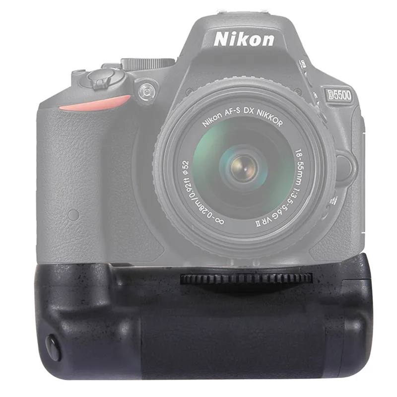 Вертикальный Аккумулятор для камеры Nikon D5500 цифровая зеркальная камера FCC прочная