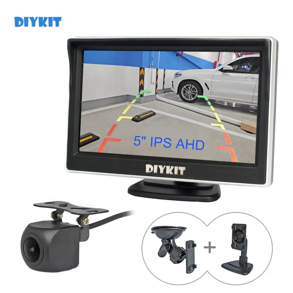 Камера заднего вида DIYKIT 5 &quotIPS AHD монитор 1280x720P HD 170 градусов ночное видение Starlight |