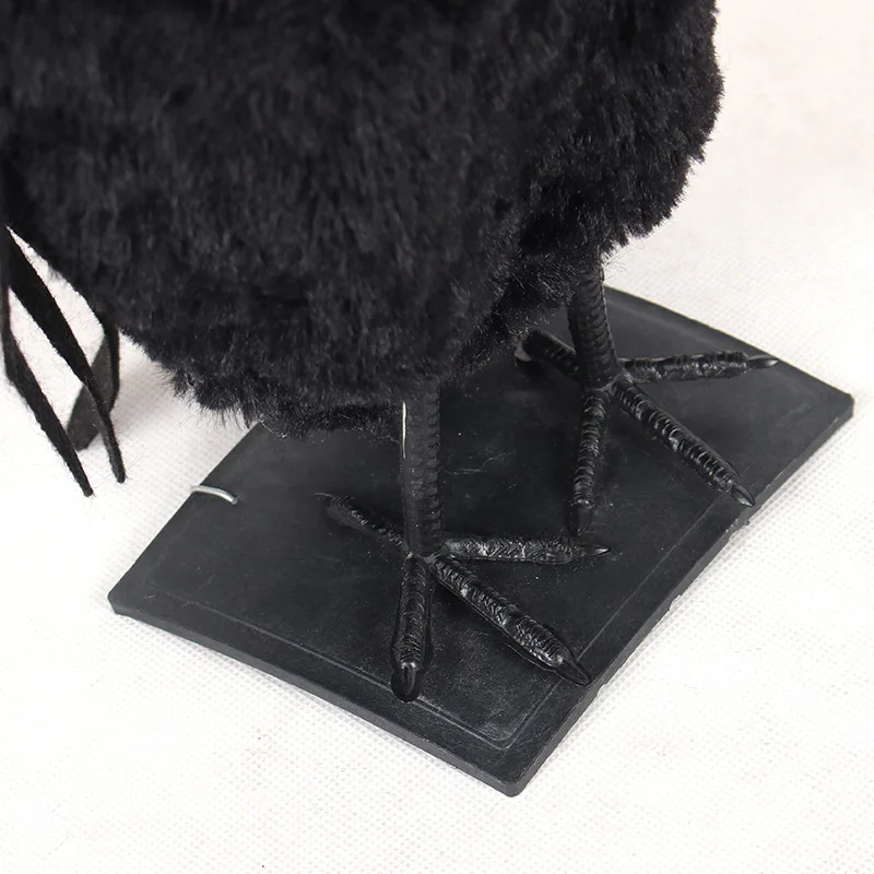 1 шт. Хэллоуин реквизит ужас черная красочная Сова ворона кошка плюшевые хитрые