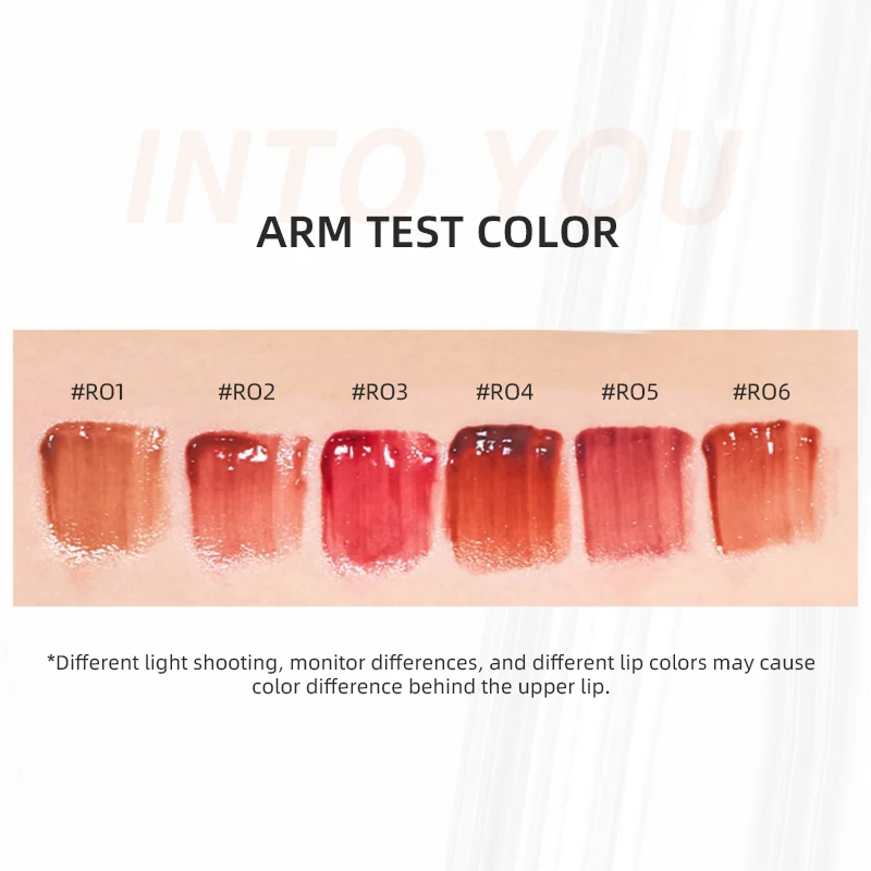 INTO YOU Water Reflecting Lip Tint (the AEROBIC series) Moisturizing Lip Gloss Long Lasting Lipstick LIP CLAY Women’s Cosmetics