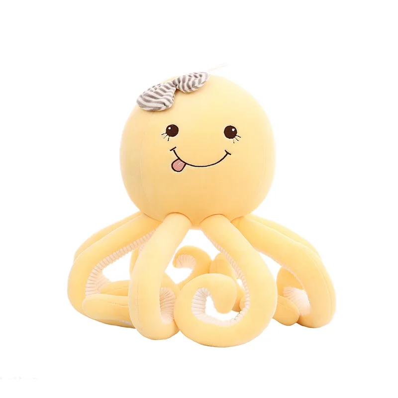 

New Cute Octopus Sleeping Pillow Plush Toy Fashion Creative Cartoon Doll Comfort Doll Children Holiday Birthday Exquisite Gift