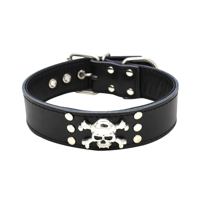 Ошейники для питомцев из натуральной кожи с шипами ошейники товары ожерелье
