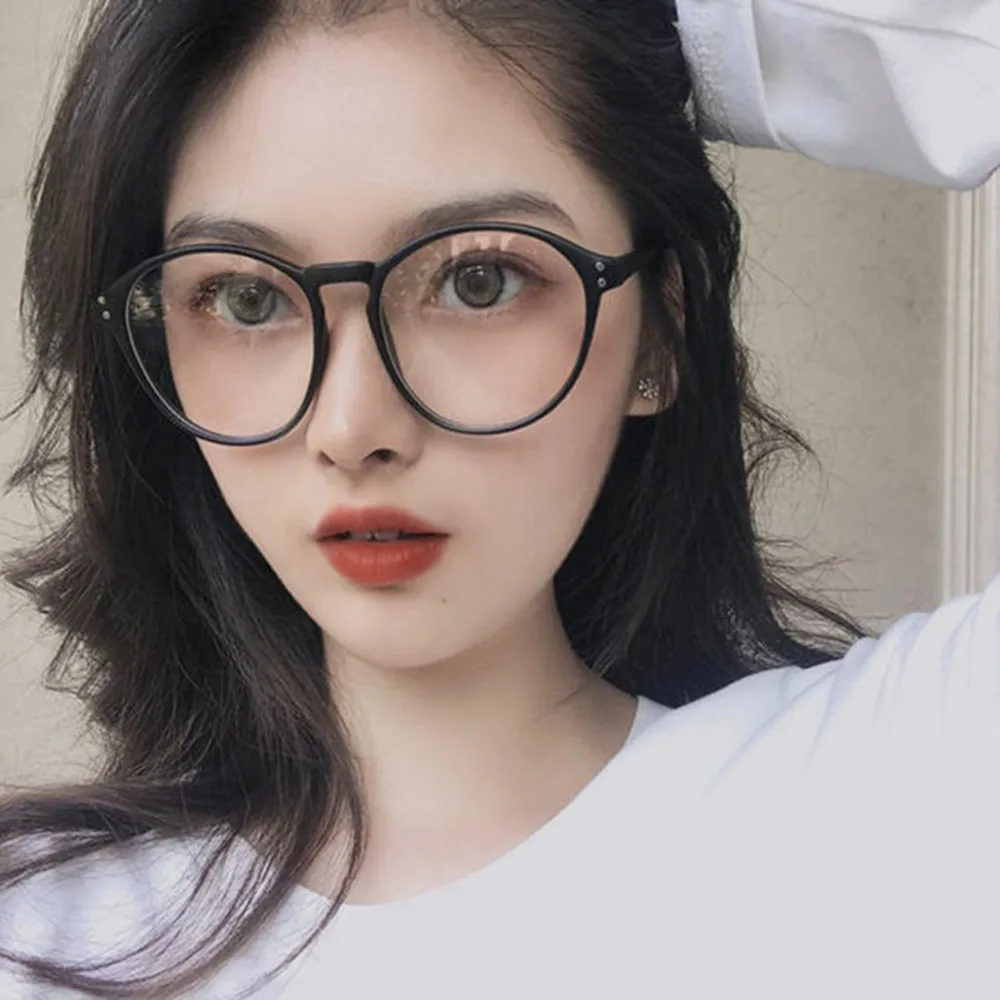 Модные металлические необычные очки, оправа для женщин, Oculos De Grau, ретро большой полигон, компьютер, анти-синий светильник, плоские очки для мужчин