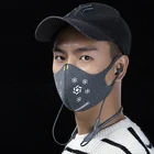 ROCKBROS PM2.5 Пылезащитная маска для велоспорта маска для лица фильтр ветрозащитная дышащая защитная маска Анти-туман для бега на открытом воздухе спортивная маска для лица
