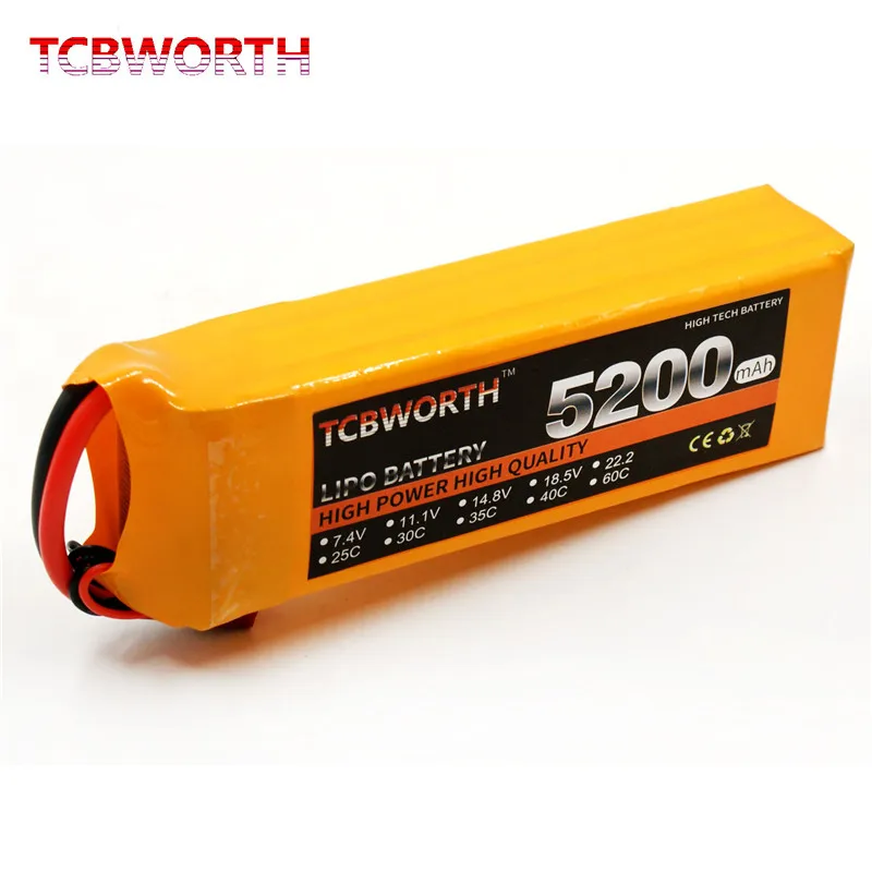 батареи 4s 148 v 5200 мач 25c 35c 60c rc игрушки lipo б