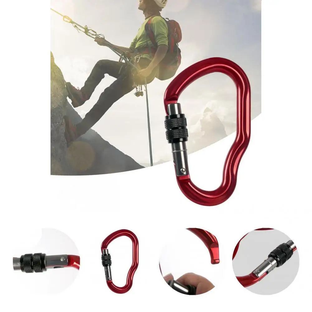 

No Deformation Multi-function Premium Rock Climbing Carabiners for Rappelling