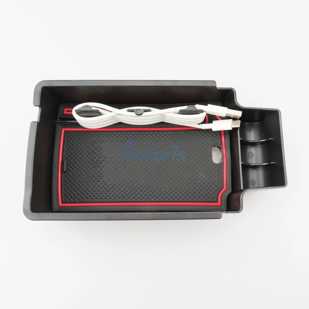 

Автомобильный органайзер для Audi Q3 2012-2018, контейнер для хранения перчаток с центральным подлокотником, лоток для консоли, автомобильные аксе...