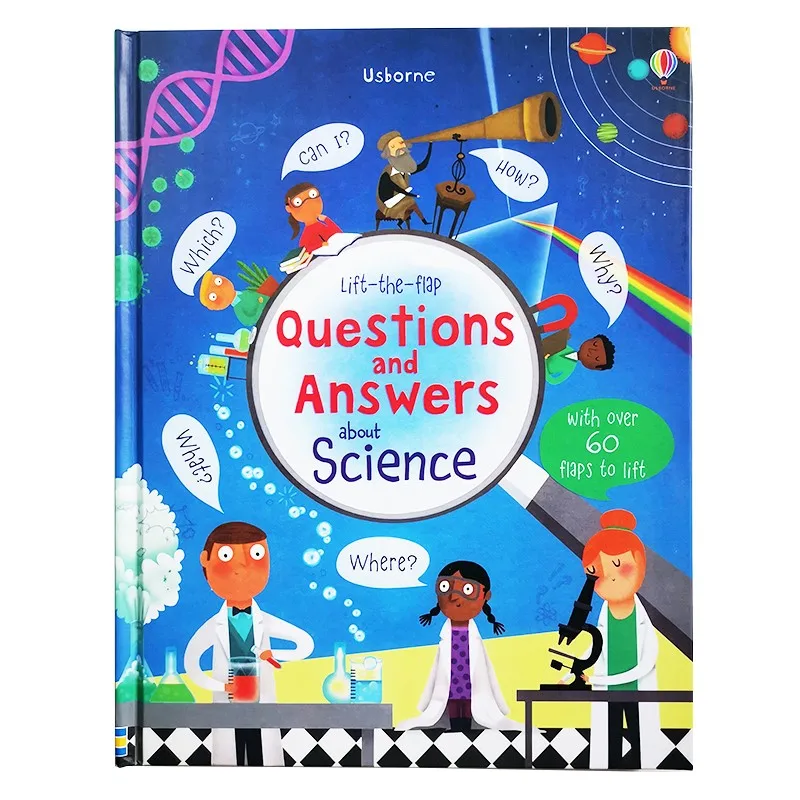 

Usborne Lift The Flap Very First Questions And Answers About Science Flip Picture Board Book Kids Children Early Education