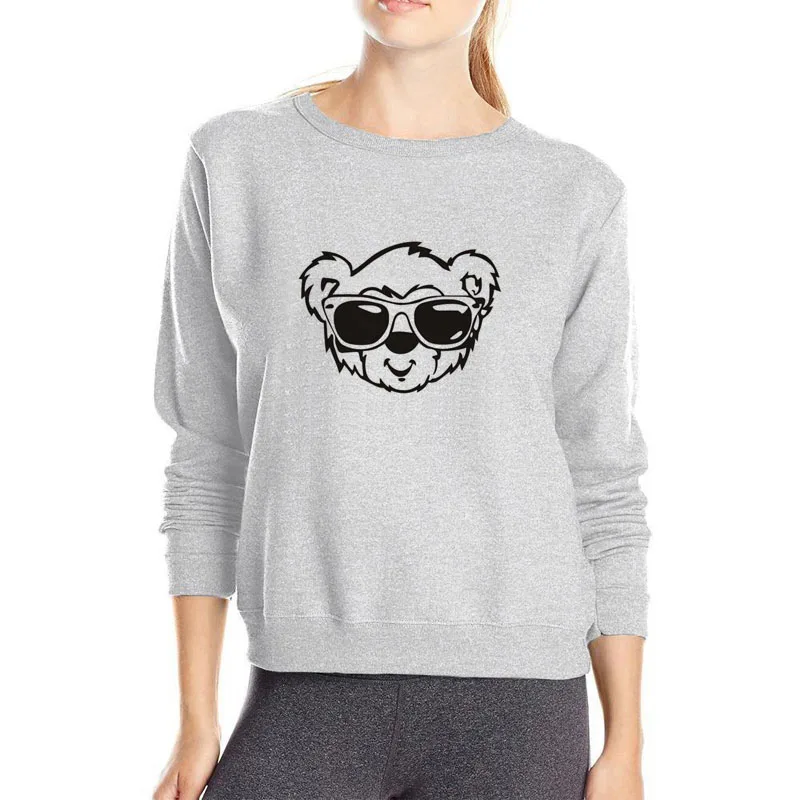 Модная женская толстовка в стиле оверсайз с рисунком | Женская одежда