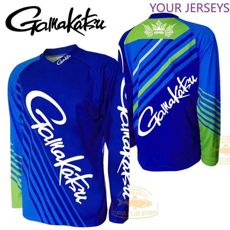 

Daiwa GAMAKATSU Outdoors Fishing Jersey Autumn Clothes Anti-UV Quick-Dry Clothing Breathable Long Sleeve Shirt Pesca Pesca