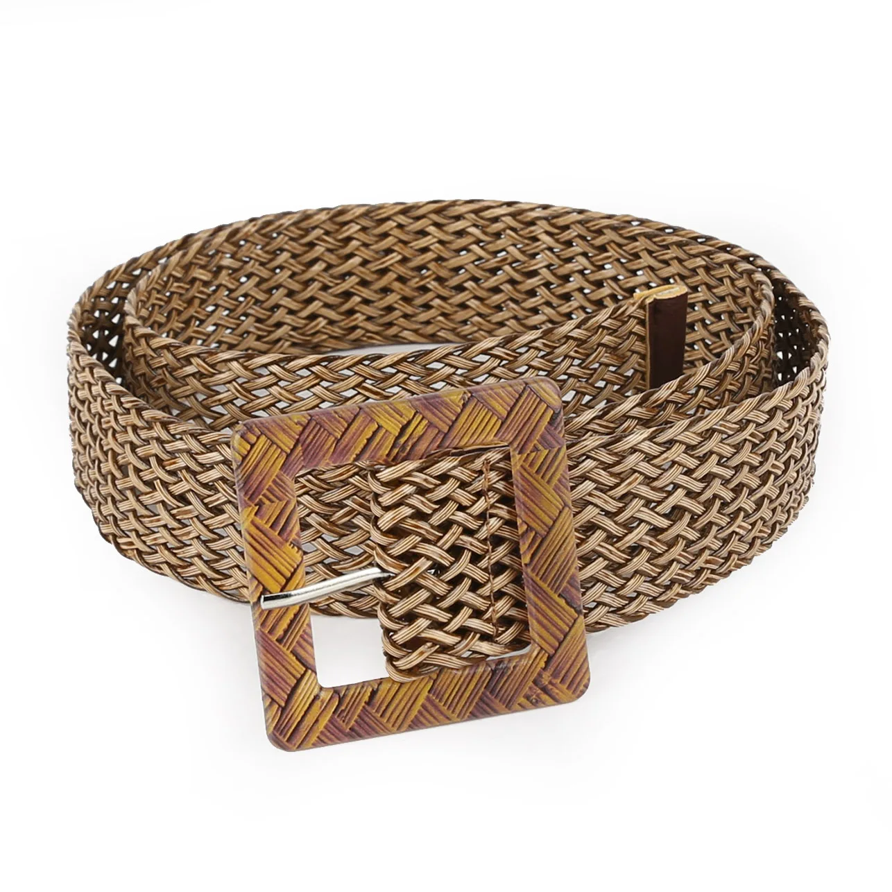 

Punk Dress Belt For Women Rivet Metal Gold Chain Waistband Ladies Leather Female Luxury Brand Belt For Dresses SW60