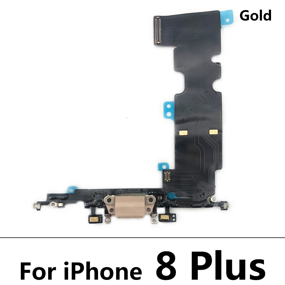 5 шт./лот новинка для IPhone X XR XS Max 8 Plus ремонт USB разъем зарядного порта штепсельная