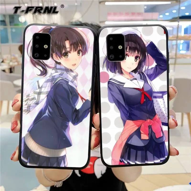 

Kato Megumi Phone Case For Samsung S5 S6 S7 S8 S9 S10 S20 S21 Edge Plus E Fe Lite Cover
