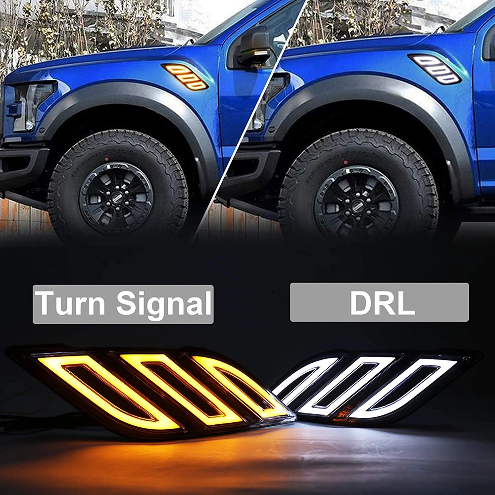 

2 шт., светодиодные лампы для Ford Raptor 2017 года