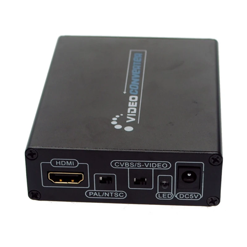 HDMI в AV s-видео конвертер HD 3RCA PAL/NTSC Переключатель SVIDEO + S видео коммутатор адаптер