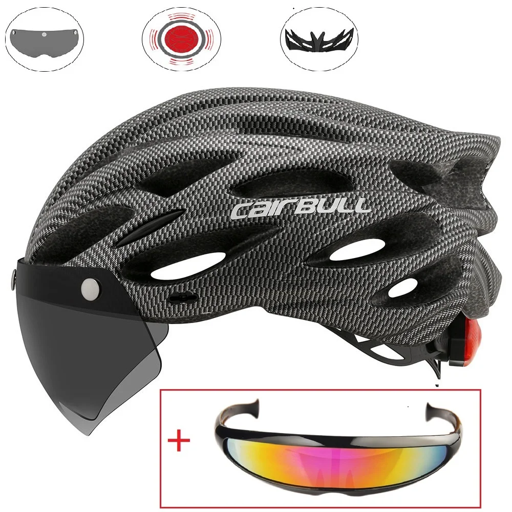 Велосипедный шлем съемный козырек для горных велосипедов 54 61 см безопасный езды