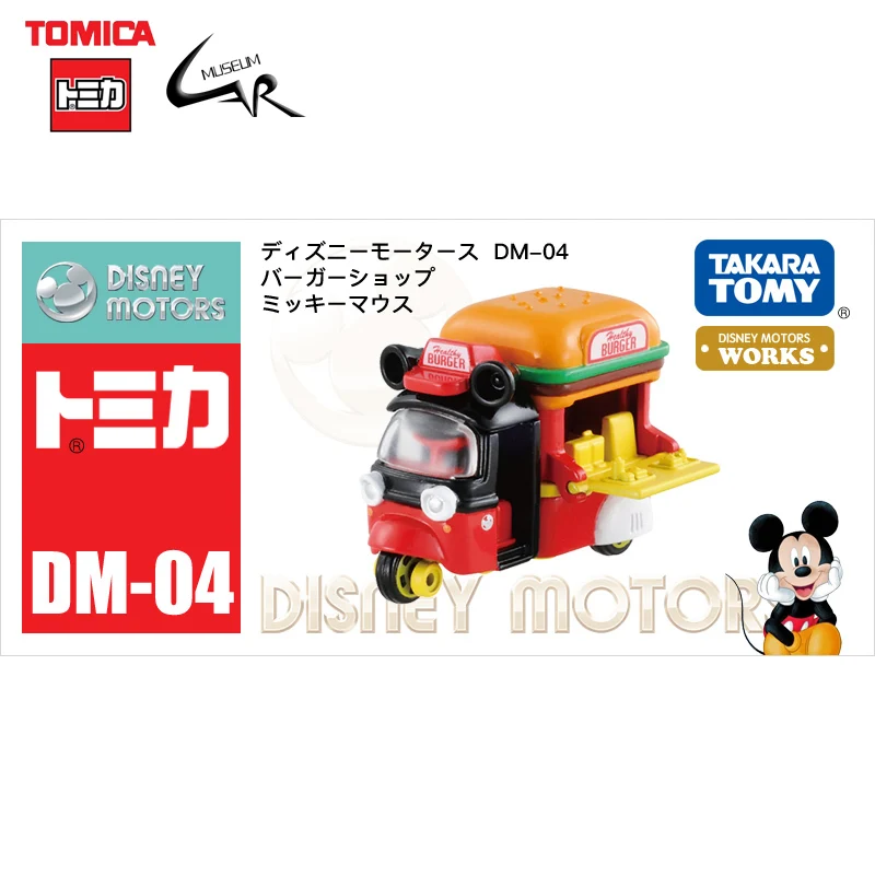 

TAKARA TOMY TOMICA Vehicles Alloy Car Diecast Model Disneys Motors Mickey DM-04