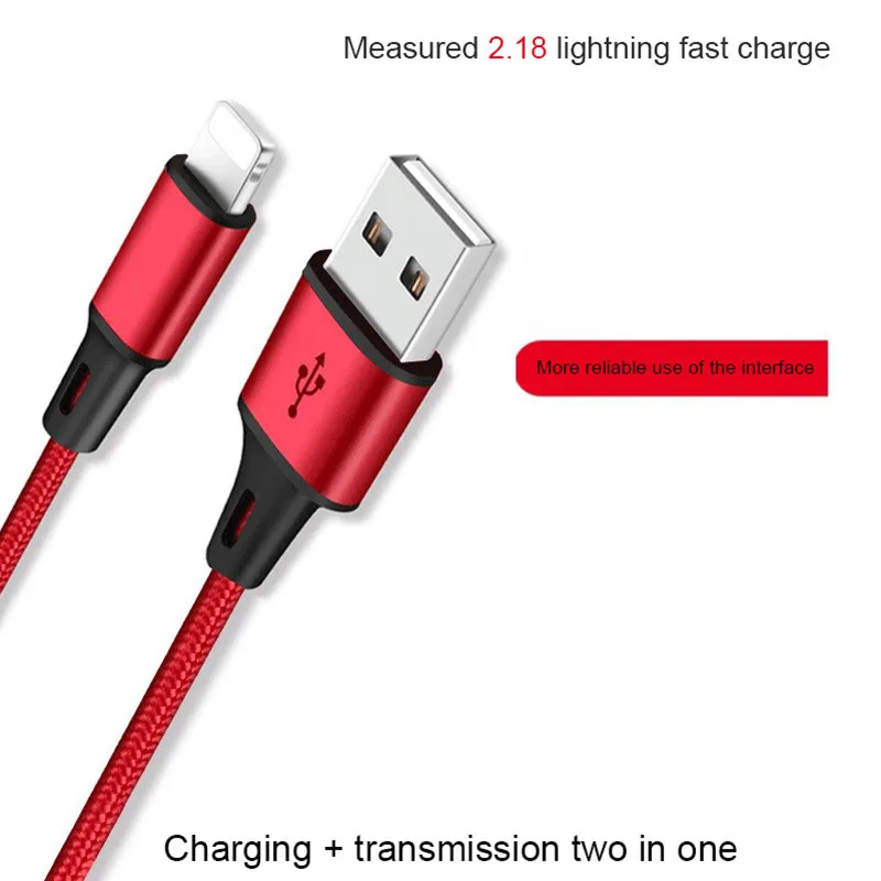Мини USB кабель 2 в 1 для iPhone Xs Max Xr X 8 7 6 S Plus быстрое зарядное устройство с Micro Samsung S5 S6