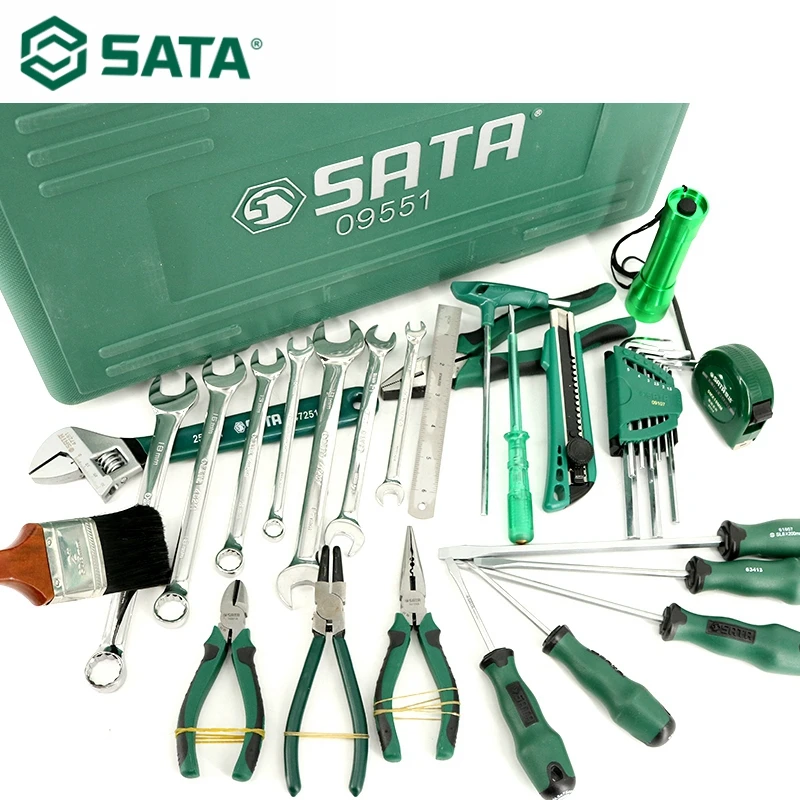 Набор многофункциональных инструментов SATA 33 шт. отвертка гаечный ключ набор
