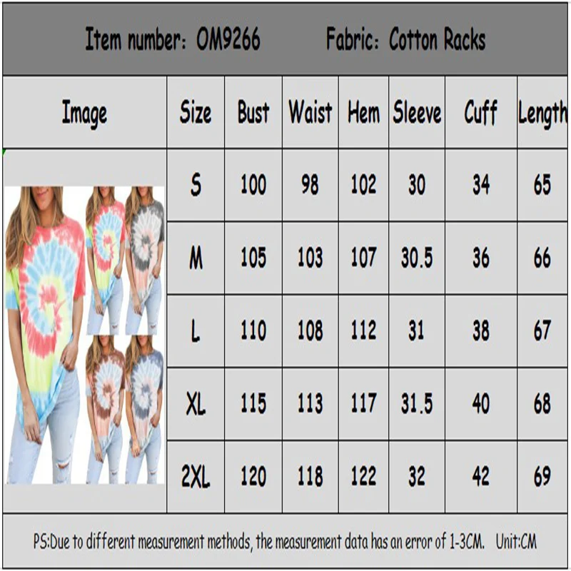 

2021 new spring summer casual round neck loose print pullover women's bottoming shirt T-shirt