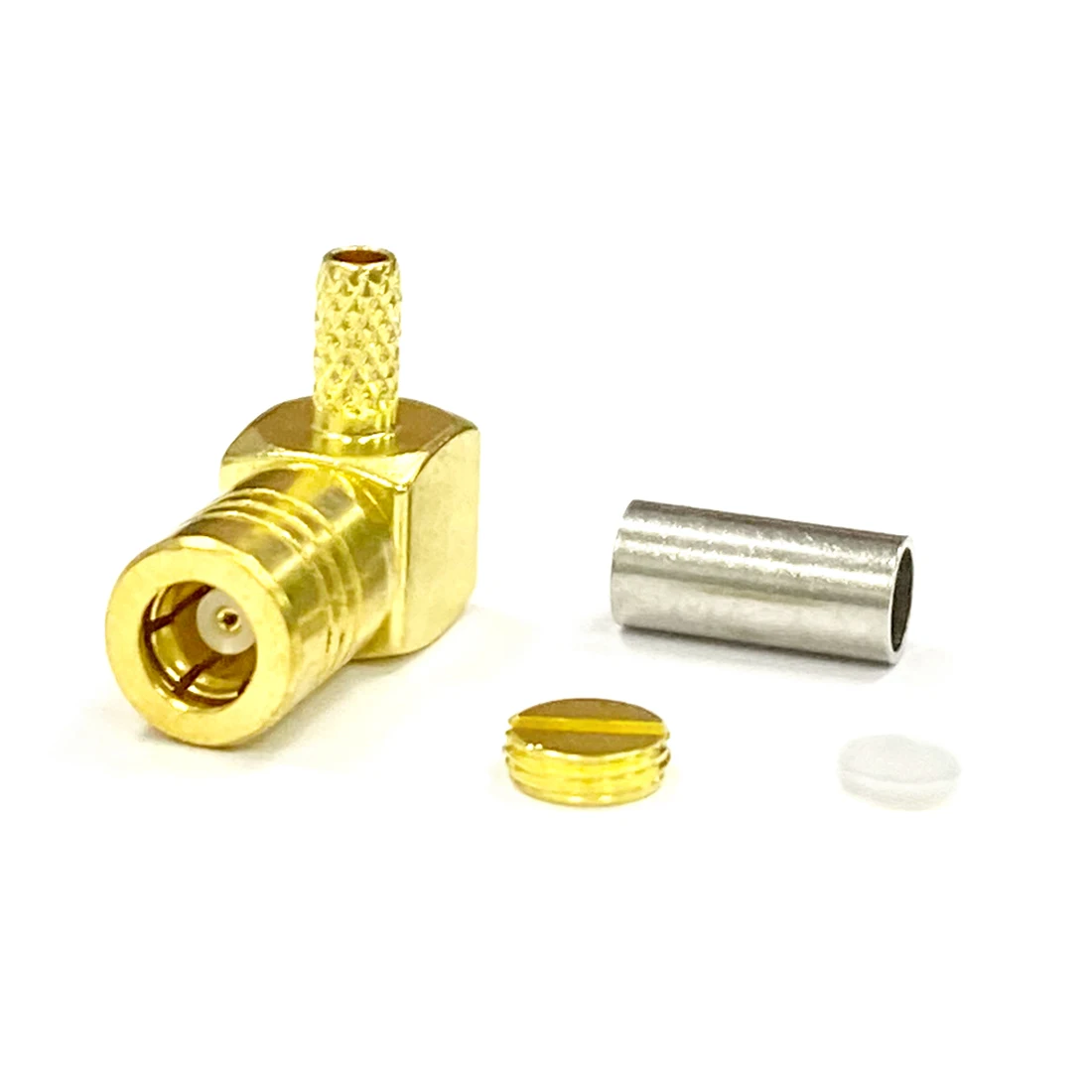 1 шт. SMB гнездовой разъем RF коаксиальный соединитель обжим для кабеля RG316 RG174 LMR100