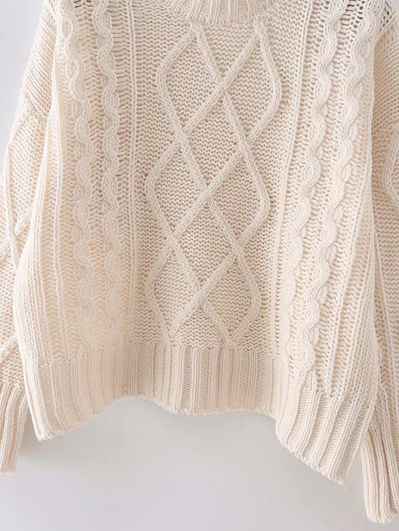 

A15 Loose Autumn Fashion Sweater Women 2021 Fall New Elegant Knitted Sweaters for Women Female Pullovers Fashion Solid Tops