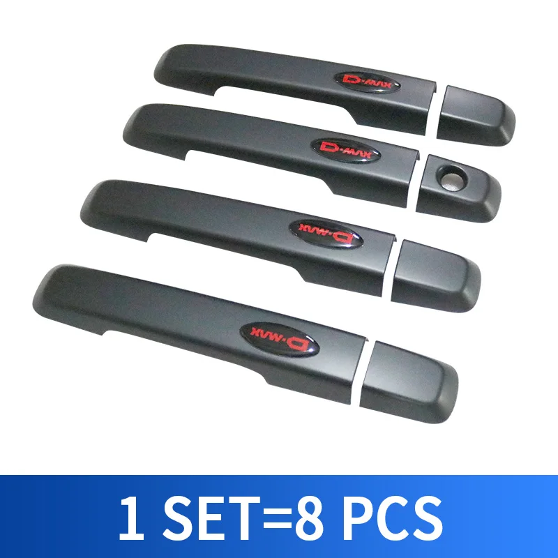 2012-2019 ISUZU D-MAX черной ручкой Крышка DMAX ручка хромированной отделкой дверная из