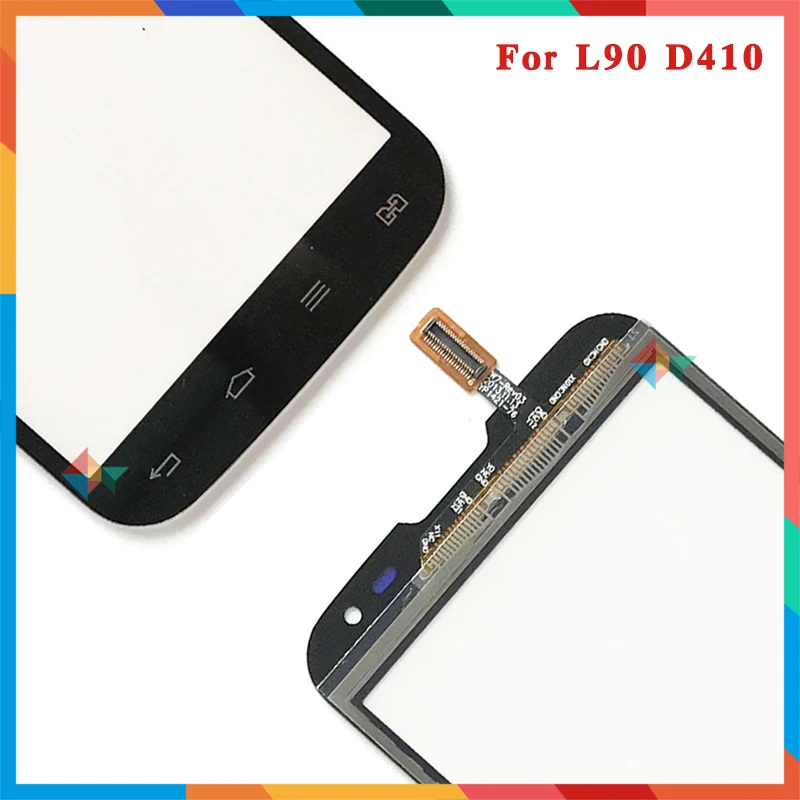 Высококачественный сенсорный экран 4 7 дюйма для LG L90 D415 D405 D410 дигитайзер Переднее
