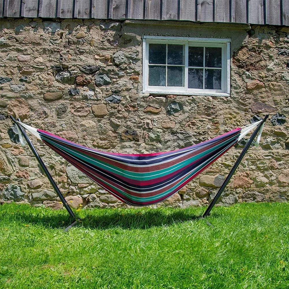 

Wholesale Comfort Durability Striped Hanging Chair Large Hammock Chair Without Shelf Camping X85