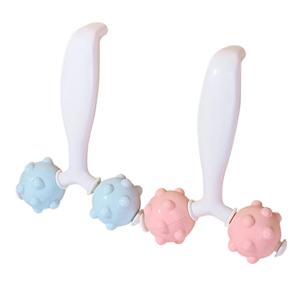 

2Pcs Face Massager Beauty Tool Firming Tool for Face Lift Kneading Body Slimming