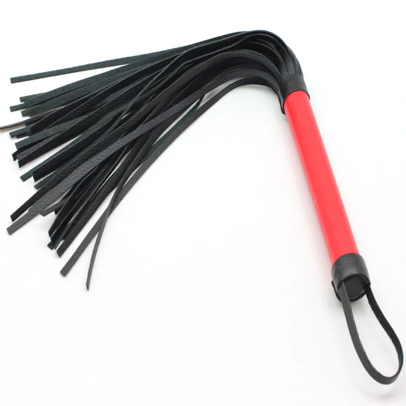 Сексуальный плетка из искусственной кожи 40 см БДСМ бондаж флирт ведомый