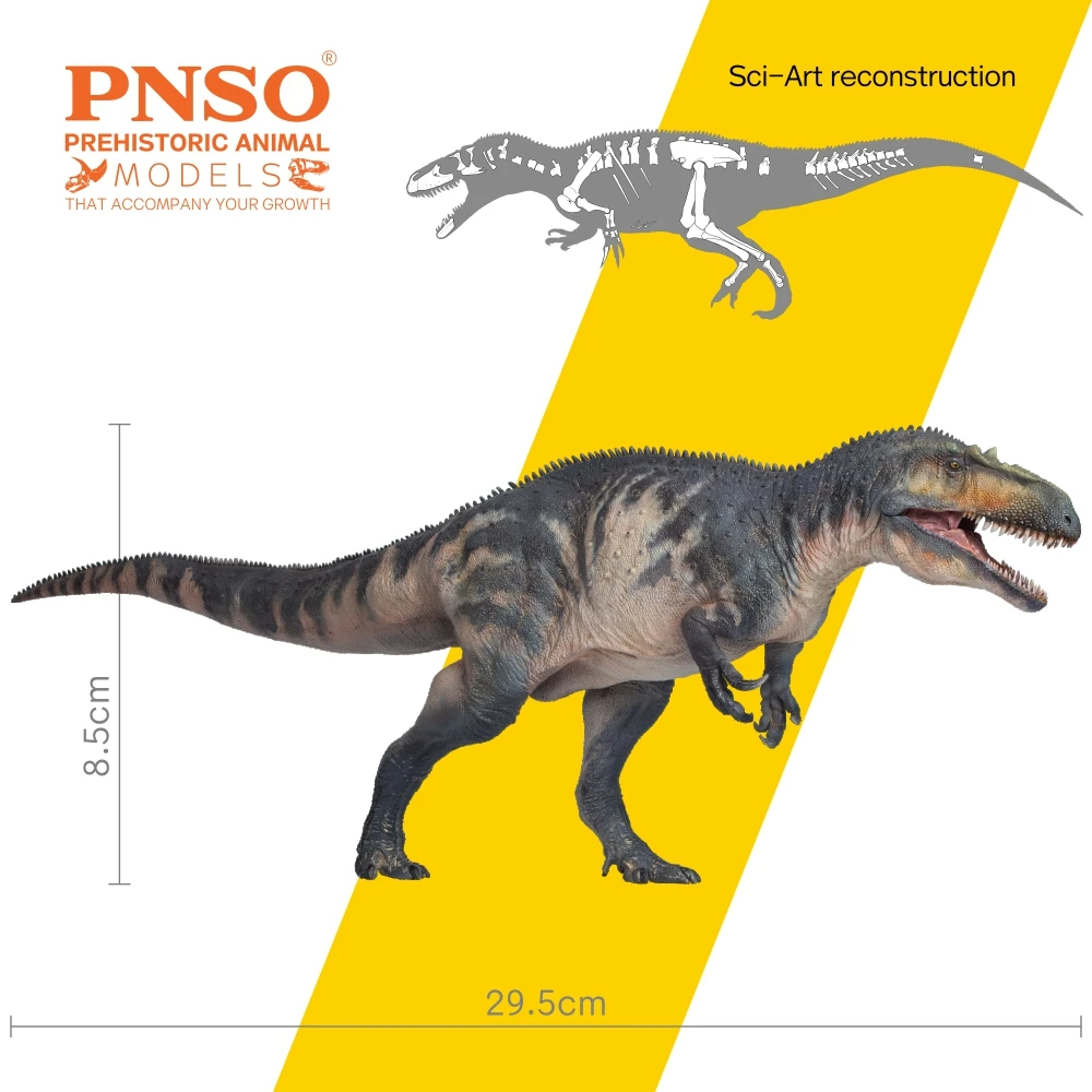 PNSO-dinosaurio prehistorico, modelos: 48, Connor, el Torvosaurus-2