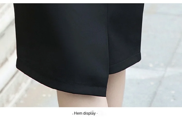 

Plus Size Women's 2021 New Autumn Professional Women's High Waist Skirt High Quality Slim Black Office Skirt Elegant