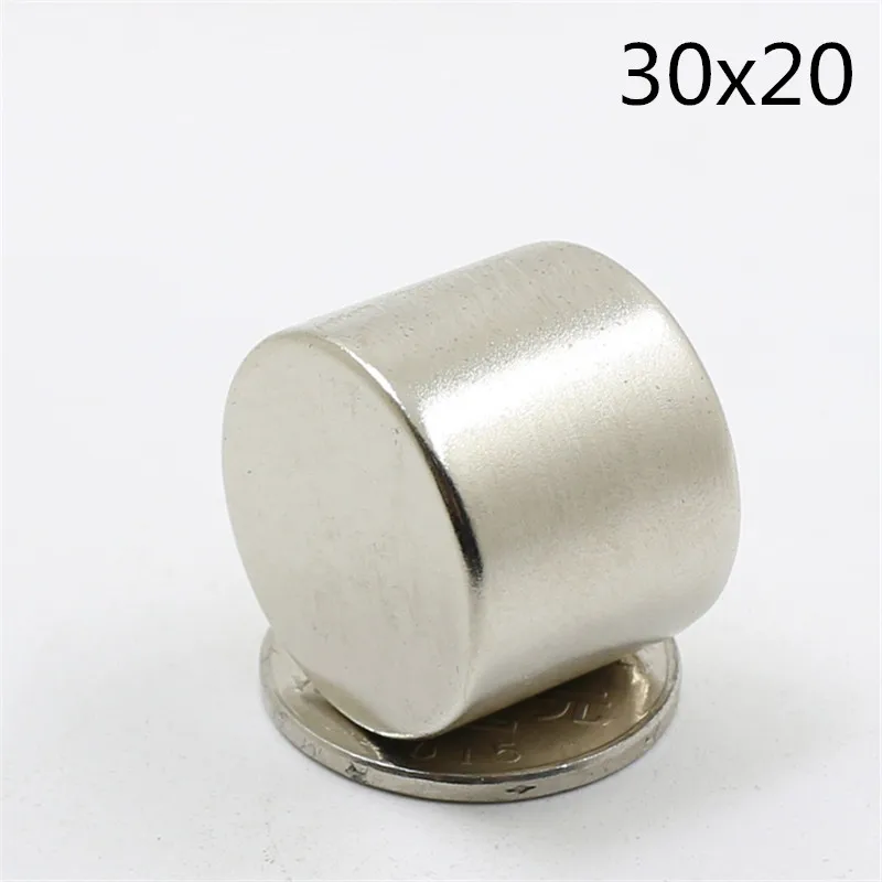 Неодимовый магнит 40x20 N52 супер сильный Круглый редкоземельный 40*20mm Сварка поиск