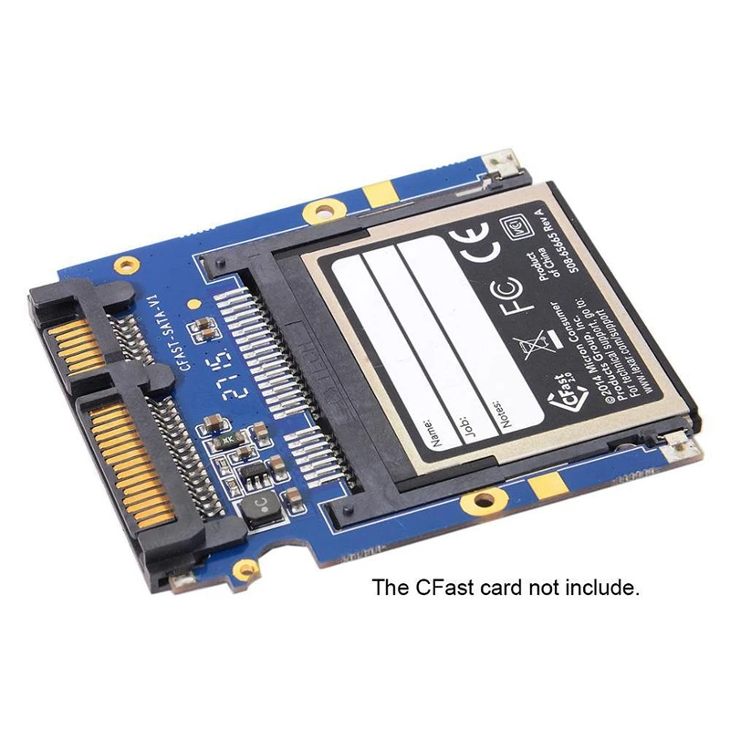 CFast для SATA 22Pin адаптер карт жесткий диск чехол SSD HDD кардридер ПК ноутбука SA-012 |
