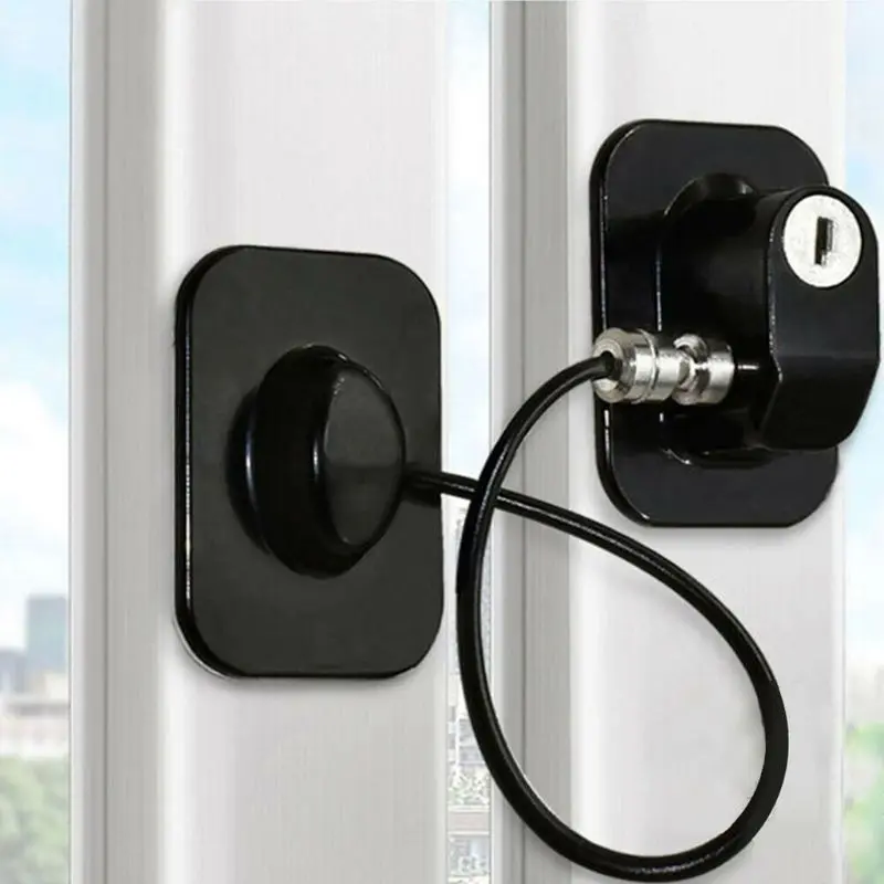 

Non Drilling Refrigerator Door Children Baby Safety Self Adhesive Window Lock