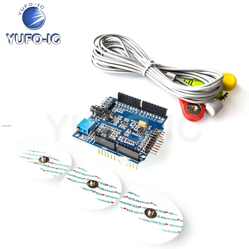 

Free Ship 1pcs ECG EMG EKG Shield EMG ECG Shield Muscle Electrical EMG Sensor Electronics