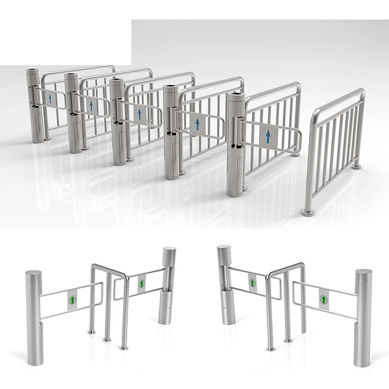 Усовершенствованная интеллектуальная ворота с откидным барьером