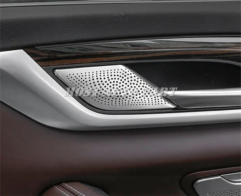 Внутренняя задняя дверная ручка крышка динамика Накладка для BMW 5 серии G30 G31 2017