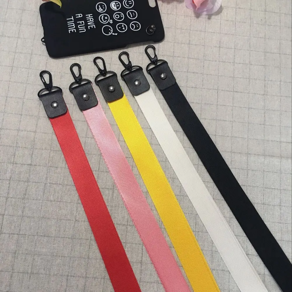 2 шт любовь цвет ремешок держатель значка для ID карты мобильный телефон карт