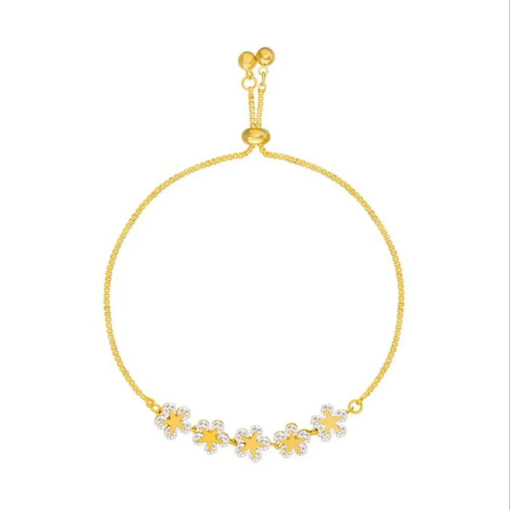 

Women Korean Bracelet Butterfly Crystal Flower Bracelet Women's Birthday Gift Anniversary Gift Luxury Jewelry