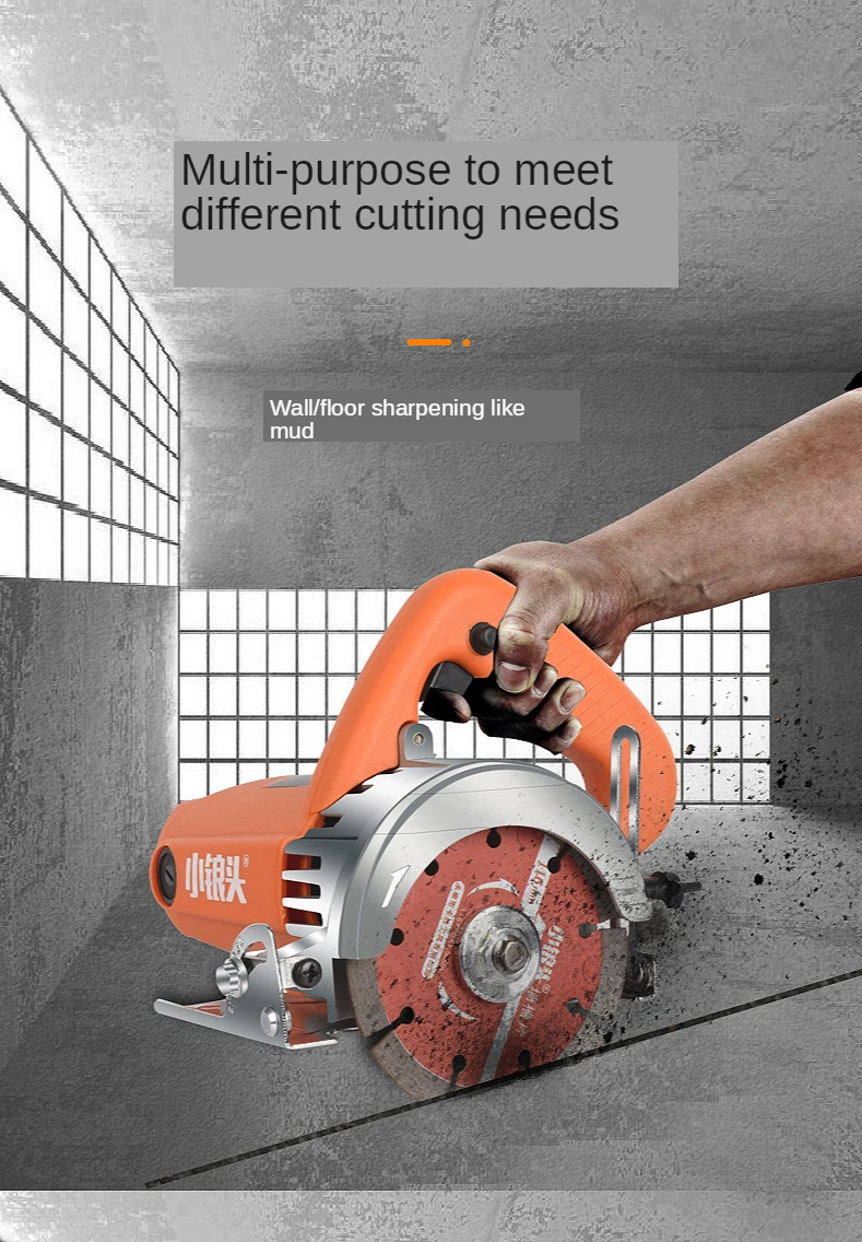 

Marble machine multifunctional stone tile portable high-power hydroelectric slotting machine cutting machine power tools