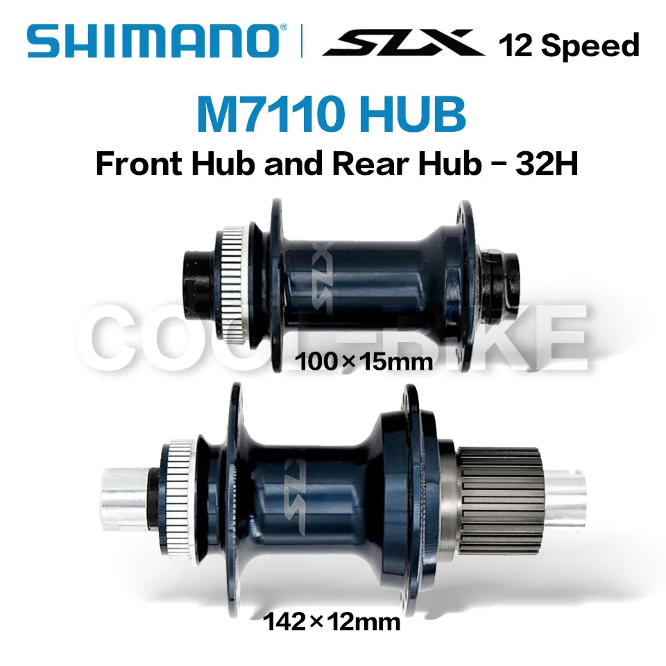 SHIMANO SLX M7110 FH BH концентратор 12s 28H 32H Центральный замок 142x12 мм 100x15 148x12 110x15 микро