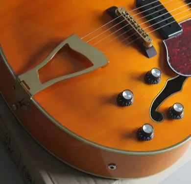 Китайская фабрика по производству гитар пользовательские новые Полу полый