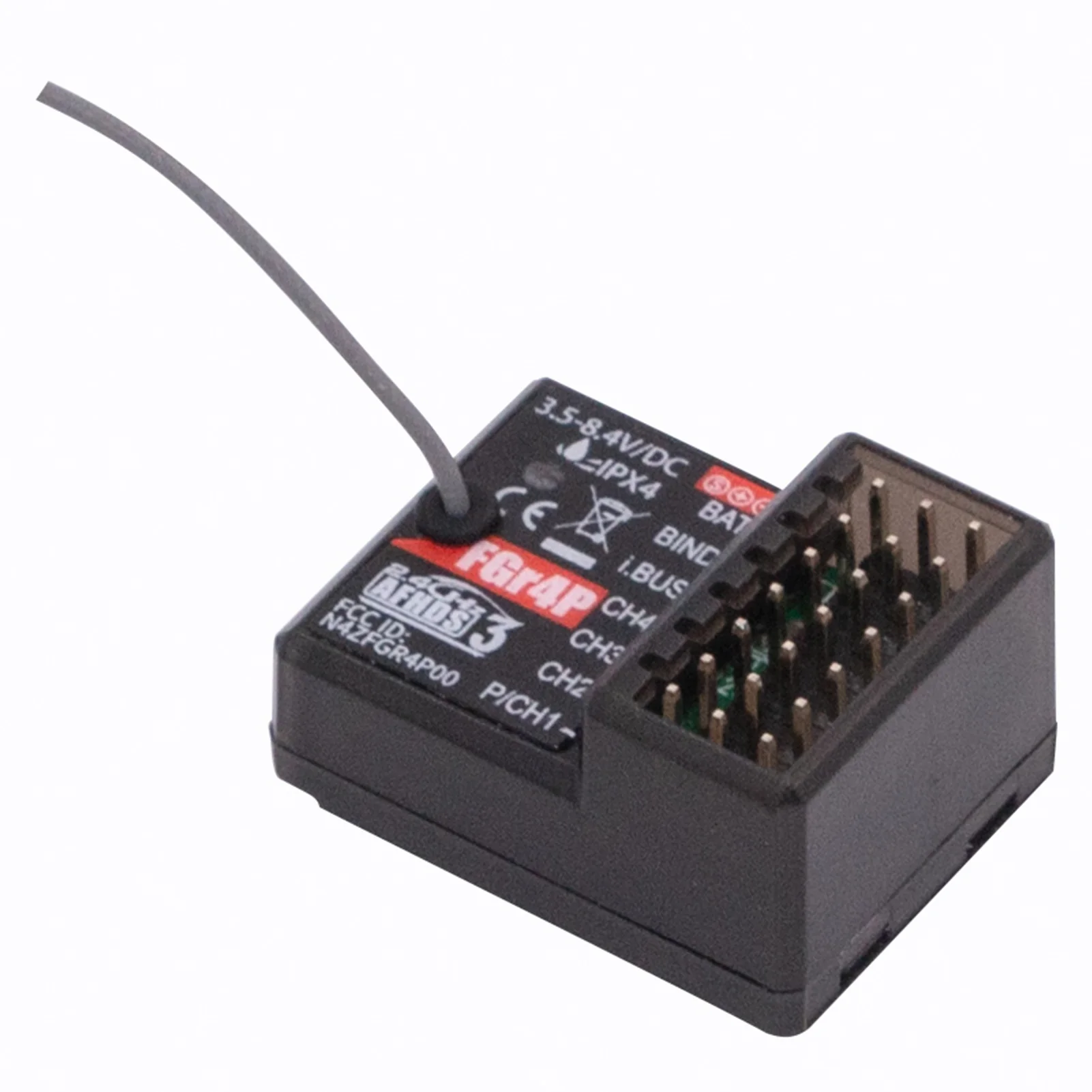 Радиоуправляемый приемник FlySky FGR4P 2 4 ГГц 4CH AFHDS 3 PWM/PPM/I.bus/S. Выход шины для