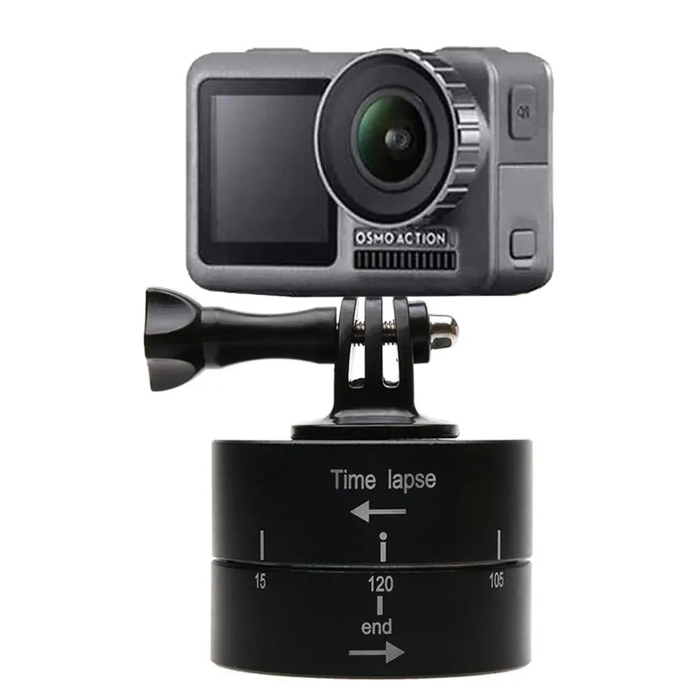 360 градусов крепление с поворотом на 120 мин для покадровой съемки панорамы Gopro