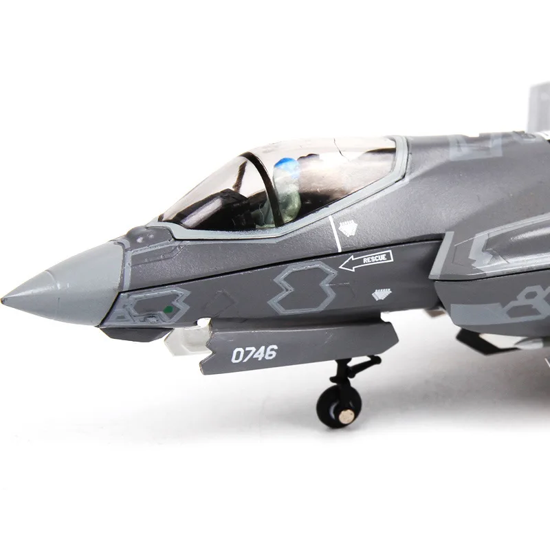1:72 США Air Force F35 F 35 Истребитель модель самолета металла военный самолет
