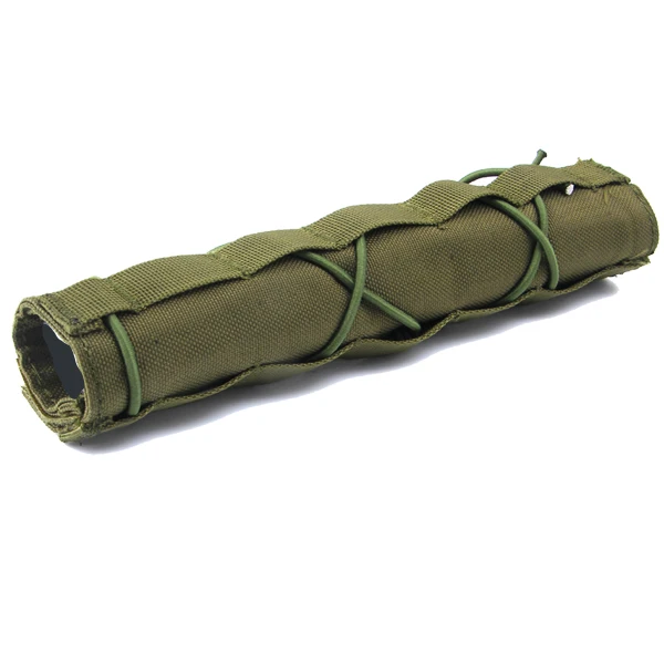 Bugleman 22cm 8.66" Nylon Suppressor Mirage Heat Cover Shield Sleeve Muffler Shooting Tactical Hunting Accessories | Спорт и